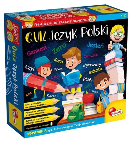 Mały Geniusz - Quiz Język Polski - Lisciani