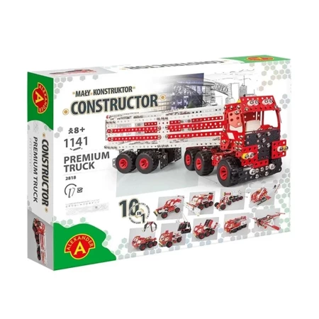 Mały Konstruktor 10w1 - Premium Truck ALEX - Alexander