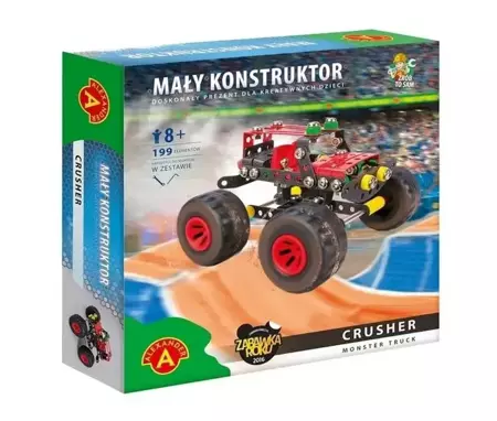 Mały Konstruktor Monster Truck - Crusher ALEX - Alexander