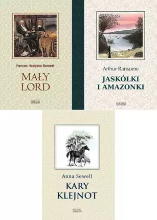 Mały Lord Kary Klejnot Jaskółki i Amazonki PAKIET - Anna Sewell