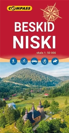 Mapa - Beskid Niski 1:50 000 - praca zbiorowa