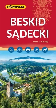 Mapa - Beskid Sądecki 1:50 000 - praca zbiorowa