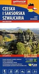 Mapa - Czeska i Saksońska Szwajcaria 1: 25 000 - praca zbiorowa