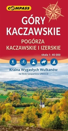 Mapa - Góry Kaczawskie 1:40 000 - praca zbiorowa