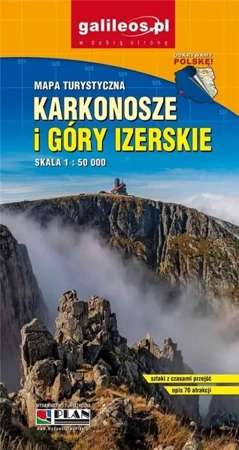 Mapa - Karkonosze i Góry Izerskie 1:50 000 - praca zbiorowa