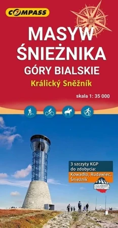 Mapa - Masyw Śnieżnika 1:35 000 - praca zbiorwa