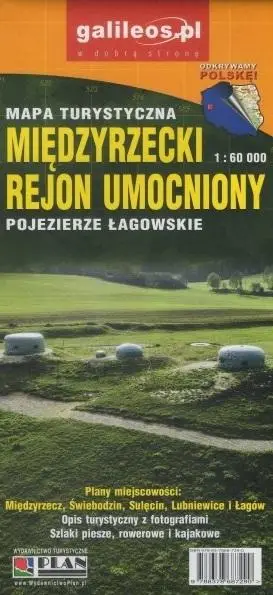 Mapa - Międzyrzecki Rejon Umocniony 1:60 000 - praca zbiorowa