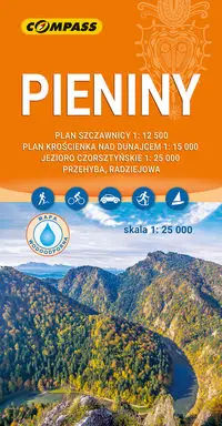 Mapa - Pieniny 1:25 000 - praca zbiorwa