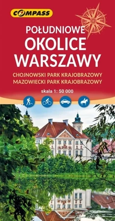 Mapa - Południowe okolice Warszawy 1:50 000 - praca zbiorowa