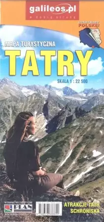 Mapa - Tatry 2021 - praca zbiorowa