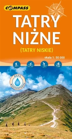 Mapa - Tatry Niżne 1:50 000 - praca zbiorowa