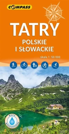 Mapa - Tatry Polskie i Słowackie 1:50 000 - praca zbiorowa