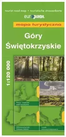 Mapa Turystyczna EuroPilot. Góry Świętokrzyskie br - praca zbiorowa