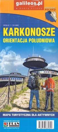 Mapa dla aktywnych - Karkonosze orientacja poł. - praca zbiorowa