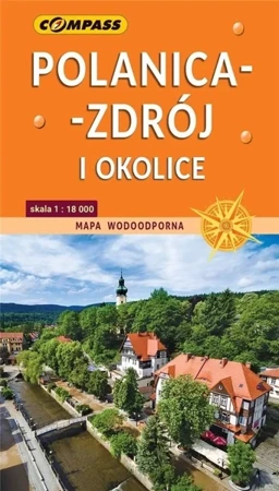 Mapa kieszonkowa - Polanica-Zdrój 1:18 000 - praca zbiorowa