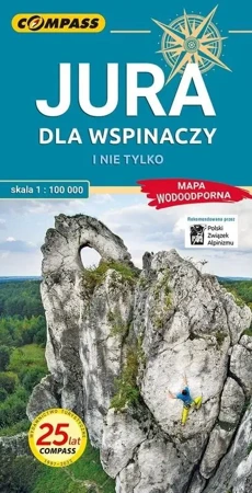 Mapa tur. - Jura dla wspinaczy 1:100 000 lam. w.2 - praca zbiorowa