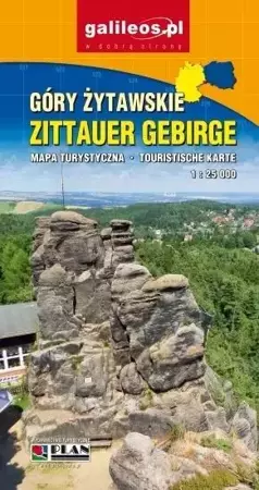 Mapa turystyczna - Góry Żytawskie w.pol-niem - praca zbiorowa