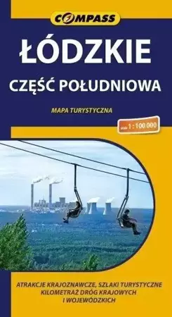 Mapa turystyczna -Łódzkie cz. południowa 1:100 000 - praca zbiorowa
