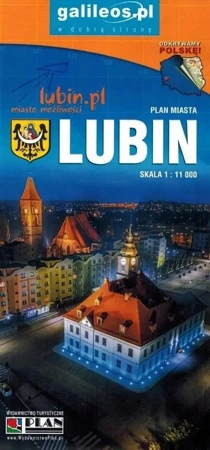 Mapa turystyczna - Lubin, Powiat Lubiński w.2022 - praca zbiorowa