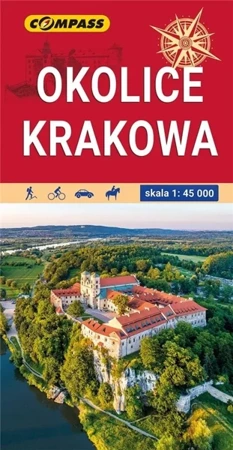 Mapa turystyczna - Okolice Krakowa 1:45 000 - praca zbiorowa