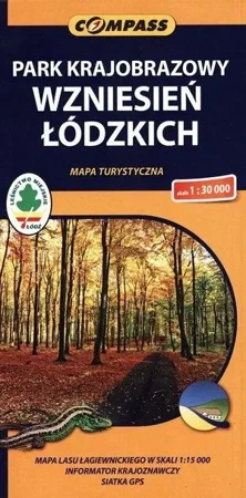 Mapa turystyczna - PK Wzniesień Łódzkich 1:30 000 - praca zbiorowa