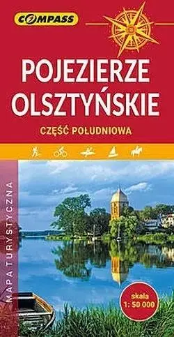 Mapa turystyczna - Pojezierze Olsztyńskie cz.poł - praca zbiorowa