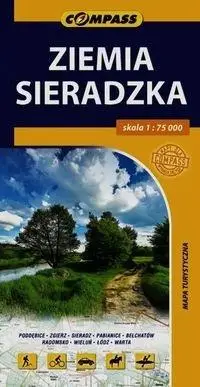 Mapa turystyczna - Ziemia Sieradzka 1:75 000 - praca zbiorowa