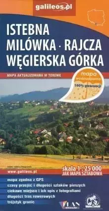 Mapa wodoodporna - Istebna,Milówka, Węgierska Góra - praca zbiorowa