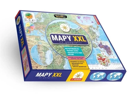 Mapy XXL. Do geografii - praca zbiorowa