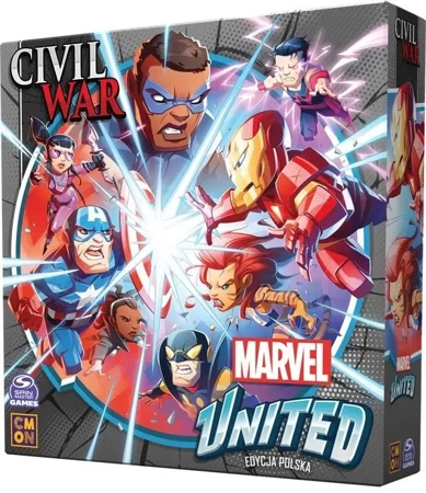 Marvel United: Civil War CMON - PORTAL GAMES