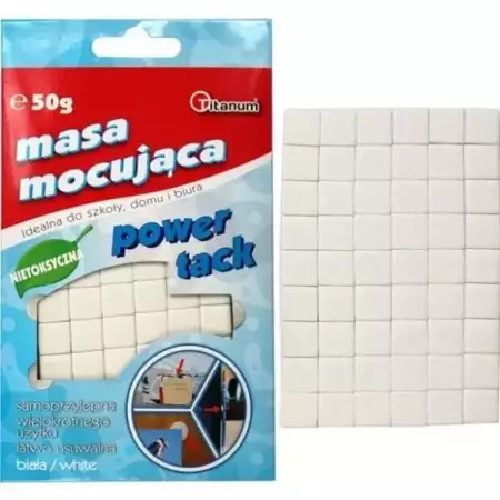 Masa mocująca 50g biała - Titanum