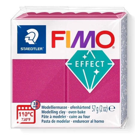 Masa termoutwardzalna Fimo 57g bordowy metaliczny - Staedtler