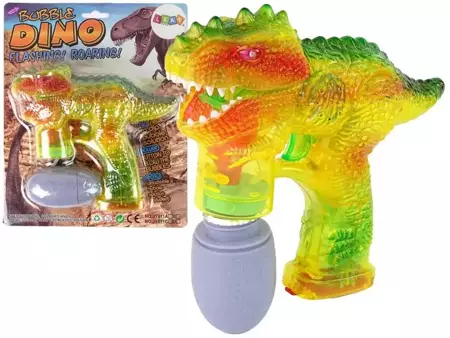 Maszynka do baniek mydlanych dinozaur - Leantoys