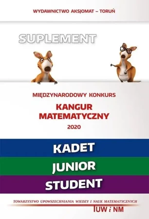 Mat. z wesołym kangurem - Suplement 2020 - Kadet.. - praca zbiorowa