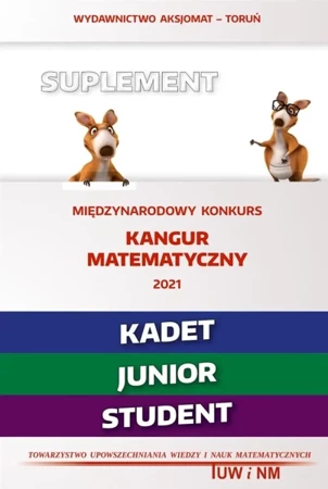 Mat. z wesołym kangurem - Suplement 2021 - Kadet.. - praca zbiorowa