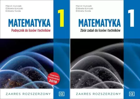 Matematyka 1 Podręcznik / Zbiór zadań ZR Pazdro - Marcin Kurczab, Elżbieta Kurczab, Elżbieta Świda