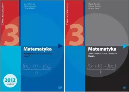 Matematyka 3. Podręcznik/Zbiór zadań ZR. OE Pazdro - Marcin Kurczab, Elżbieta Kurczab, Elżbieta Świda