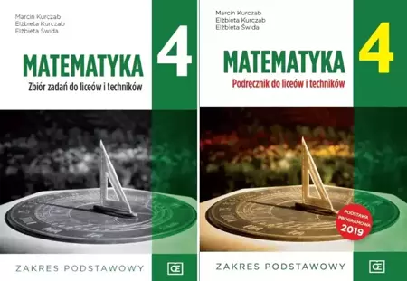 Matematyka 4 Podręcznik Zbiór zadań ZP Pazdro