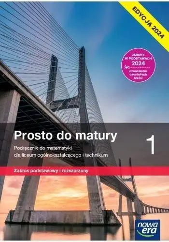 Matematyka LO 1 Prosto do matury podr. ZPiR - praca zbiorowa