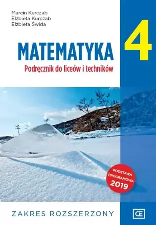 Matematyka LO 4 ZR w.2022 OE PAZDRO - Marcin Kurczab, Elżbieta Kurczab, Elżbieta Świda