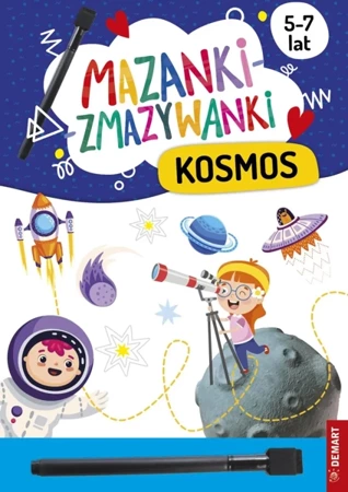 Mazanki-zmazywanki. Kosmos - Anna Borchard