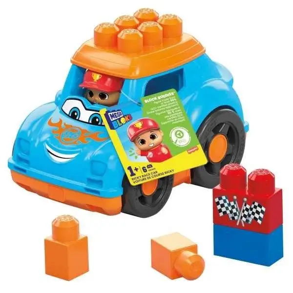 Mega Blocks Pojazd Rajdowy Ricky HKN41 - Mattel