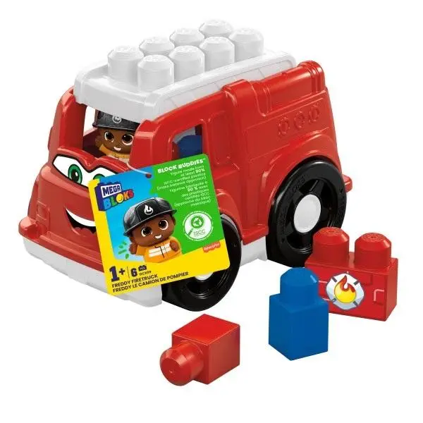 Mega Blocks Pojazd wóz strażacki GCX09 - Mattel