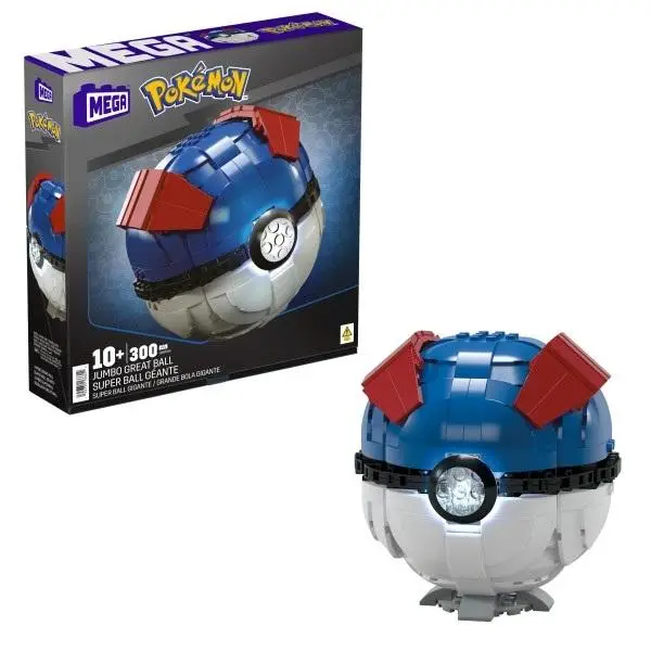 Mega Pokemon - Duży GreatBall - Mattel