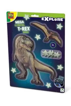 Mega świecący w ciemności T-rex Ses Creative