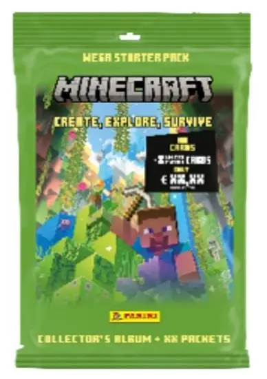 Megazestaw startowy Minecraft - Panini