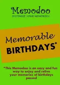 Memodoo Memorable Birthdays - Memodoo