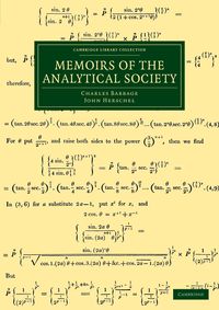 Memoirs of the Analytical Society - Charles Babbage