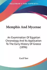 Memphis And Mycenae - Cecil Torr