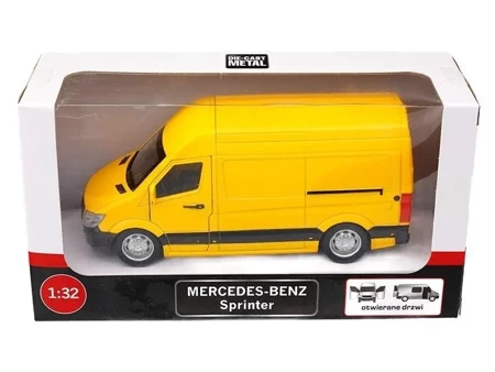 Mercedes Benz Sprinter żółty - Daffi